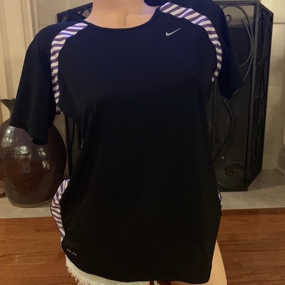 Nike tennis running golfing dri fit shirt top - Picture 1 of 5